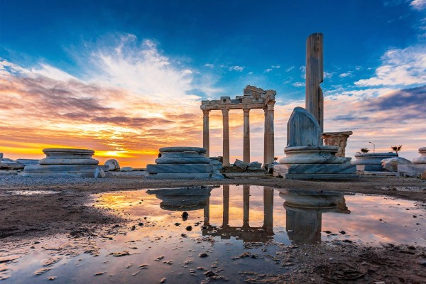 Perge Aspendos Side & Kursunlu Waterfall Tour