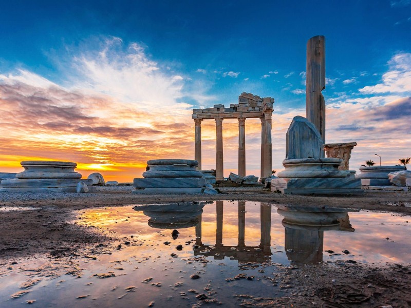 Perge Aspendos Side & Kursunlu Waterfall Tour